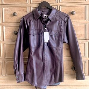 Rebecca Taylor - VGN Leather Jacket with tags